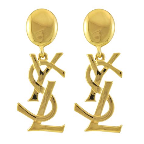 ysl drop earrings